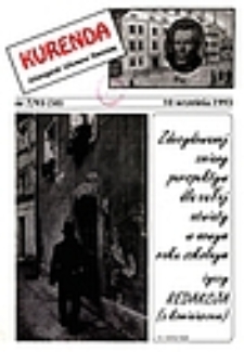 Kurenda : jeleniogórski informator oświatowy, 1993, nr 7 (50)