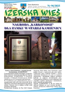 Izerska Wieś : Biuletyn Rady Gminy i Wójta Gminy, 2025, nr 96 [Dokument elektroniczny]