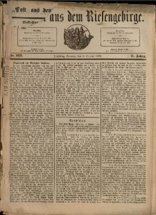 Die Post aus dem Riesengebirge, 1890, nr 233