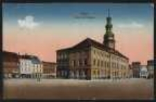 Ohlau – Ring mit Rathaus [Dokument ikonograficzny]