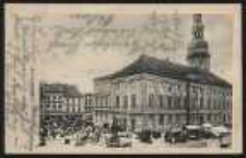 Ohlau – Ring mit Rathaus [Dokument ikonograficzny]