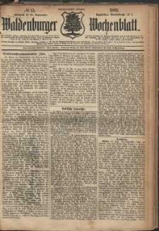 Waldenburger Wochenblatt, Jg. 28, 1882, nr 75