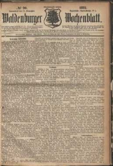 Waldenburger Wochenblatt, Jg. 28, 1882, nr 90