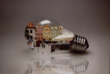 Jelenia G&oacute;ra w żar&oacute;wce [1] [Dokument ikonograficzny]