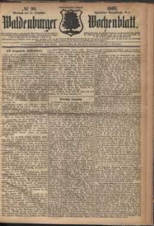 Waldenburger Wochenblatt, Jg. 28, 1882, nr 99