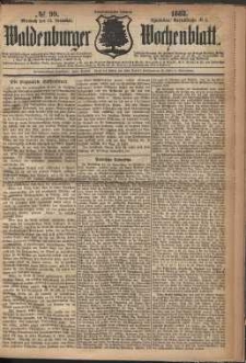 Waldenburger Wochenblatt, Jg. 28, 1882, nr 99