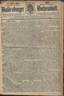 Waldenburger Wochenblatt, Jg. 28, 1882, nr 103/104