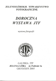 Doroczna Wystawa JTF - folder [Dokument Życia Społecznego]