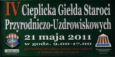 IV Cieplicka Giełda Staroci Przyrodniczo-Uzdrowiskowych - plakat [Dokument życia społecznego]
