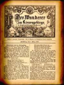 Der Wanderer im Riesengebirge, 1884, nr 29