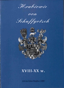 Hrabiowie von Schaffgotsch - folder [Dokument życia społecznego]