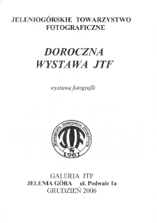 Doroczna Wystawa JTF - folder [Dokument Życia Społecznego]
