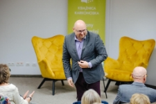 Spotkanie autorskie ze Sławkiem Gortychem (fot. 10) [Dokument ikonograficzny]