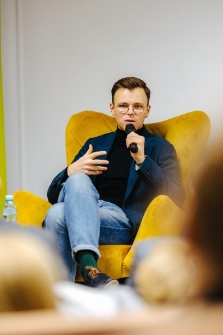 Spotkanie autorskie ze Sławkiem Gortychem (fot. 17) [Dokument ikonograficzny]