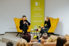 Spotkanie autorskie z Mają Wesołowską (fot. 9) [Dokument ikonograficzny]