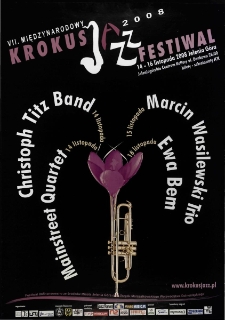 VII Międzynarodowy Krokus Jazz Festiwal - plakat [Dokument życia społecznego]