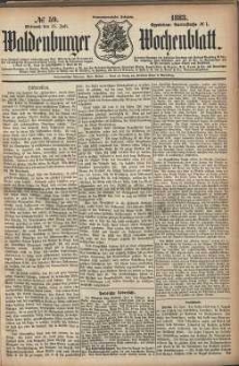 Waldenburger Wochenblatt, Jg. 29, 1883, nr 59