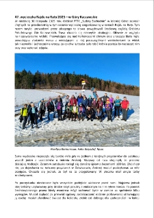 47. wycieczka Rajdu na Raty 2025 &ndash; w G&oacute;ry Kaczawskie [Dokument elektroniczny]