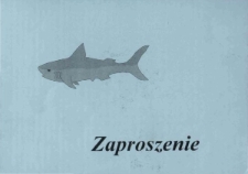 Życie pod wodą - zaproszenie [Dokument życia społecznego]
