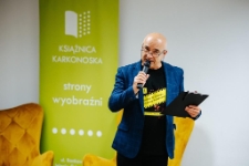 Spotkanie autorskie z Jarosławem Szczyżowskim i Mariuszem Gładzikiem (fot. 4) [Dokument ikonograficzny]