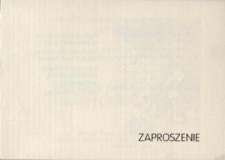 Ekslibris wrocławski i małe formy grafiki : otwarcie wystawy - zaproszenie [Dokument życia społecznego]