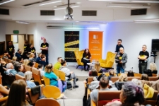 Spotkanie autorskie z Marcelem Mossem (fot. 4) [Dokument ikonograficzny]