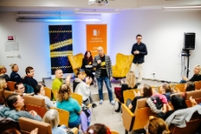 Spotkanie autorskie z Marcelem Mossem (fot. 5) [Dokument ikonograficzny]