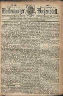 Waldenburger Wochenblatt, Jg. 29, 1883, nr 93