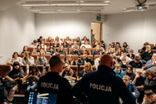 Warsztaty i zajęcia ze służbami mundurowymi (fot. 9) [Dokument ikonograficzny]