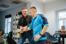 Warsztaty z Jeleniog&oacute;rskim Klubem Aikido Seizan Dojo (fot. 5) [Dokument ikonograficzny]