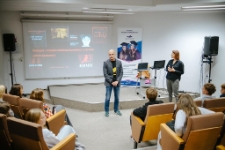 Podcasty kryminalne, wykład Oliwia Tarasewicz-Gryt (fot. 3) [Dokument ikonograficzny]