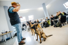 Zajęcia z psami, Jacek Falkenberg (fot. 14) [Dokument ikonograficzny]