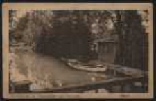 Ohlau – Gondelpartie am Schützenhaus und Stadtpark [Dokument ikonograficzny]