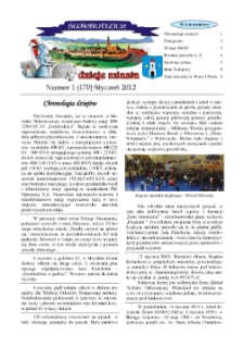 Świebodzice - Dzieje Miasta, 2012, nr 1 (170) [Dokument elektroniczny]