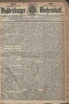 Waldenburger Wochenblatt, Jg. 30, 1884, nr 4