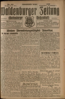 Waldenburger Zeitung, Jg. 67, 1921, nr 101