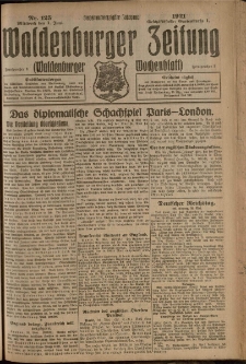 Waldenburger Zeitung, Jg. 67, 1921, nr 125
