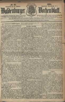 Waldenburger Wochenblatt, Jg. 30, 1884, nr 16