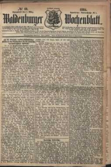 Waldenburger Wochenblatt, Jg. 30, 1884, nr 18