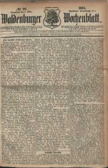 Waldenburger Wochenblatt, Jg. 30, 1884, nr 20