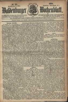 Waldenburger Wochenblatt, Jg. 30, 1884, nr 23