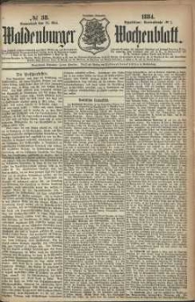 Waldenburger Wochenblatt, Jg. 30, 1884, nr 38