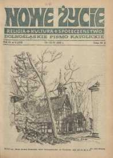 Nowe Życie: dolnośląskie pismo katolickie: religia, kultura, społeczeństwo, 1988, nr 8 (123)