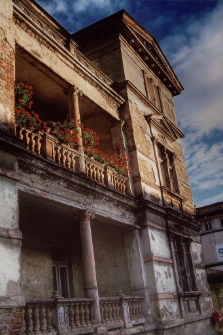 Aleja Wojska Polskiego o zachodzie słońca [2] [Dokument ikonograficzny]