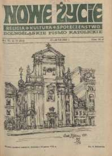 Nowe Życie: dolnośląskie pismo katolickie: religia, kultura, społeczeństwo, 1988, nr 15 (130)