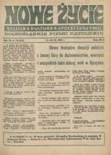 Nowe Życie: dolnośląskie pismo katolickie: religia, kultura, społeczeństwo, 1988, nr 19 (134)