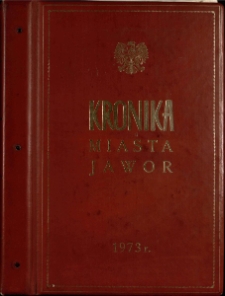 Kronika Miasta Jawor