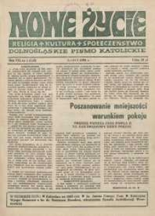 Nowe Życie: dolnośląskie pismo katolickie: religia, kultura, społeczeństwo, 1989, nr 1 (142)