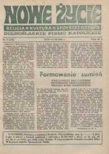 Nowe Życie: dolnośląskie pismo katolickie: religia, kultura, społeczeństwo, 1989, nr 5 (146)