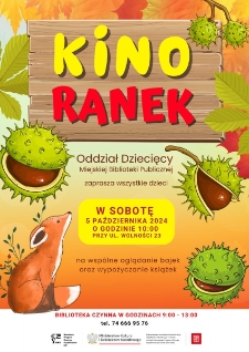 Kinoranek - plakat [Dokument życia społecznego]